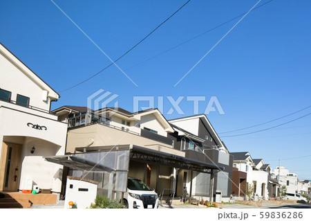 東京近郊の住宅街 東京近郊の住宅街 59836286