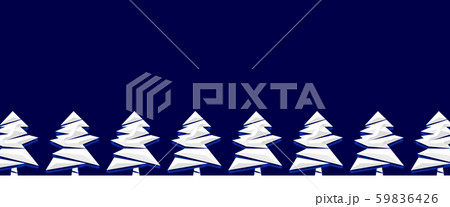 冬の森またはクリスマスの背景素材	 59836426