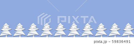 冬の森またはクリスマスの背景素材	 59836491