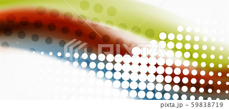 Line wave art illustration on light backdrop. Vector abstract design banner template. Business Line wave art illustration on light backdrop. Vector abstract design banner template. Business 59838719