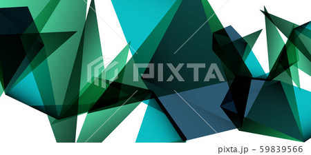 Vintage abstract template with triangle mosaic composition vecton white background. Simple design Vintage abstract template with triangle mosaic composition vecton white background. Simple design 59839566
