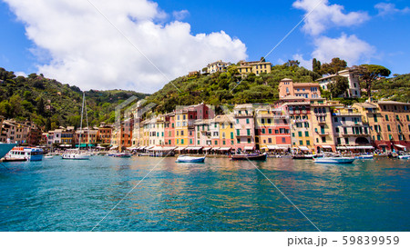 Portofino, an Italian famous holiday resort. Portofino, an Italian famous holiday resort. 59839959