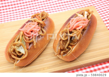 焼きそばパン 59840029