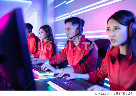 pro cyber sport gamers team 59840224