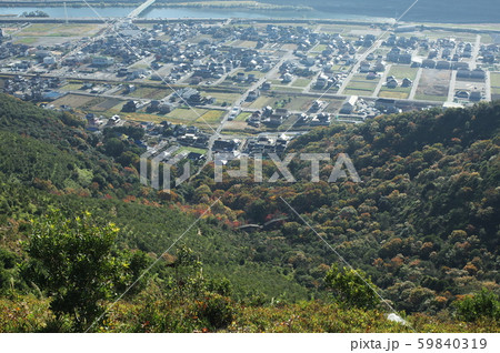 日本の兵庫県赤穂市の山の風景 59840319