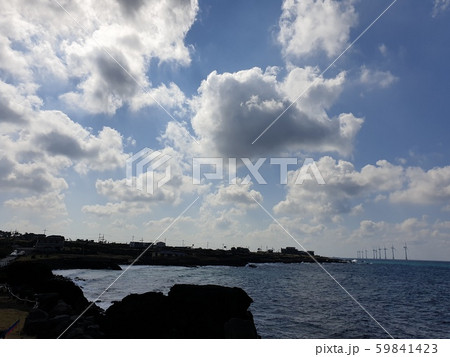 済州 済州島 青い 59841423