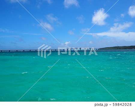 与那覇前浜ビーチより満潮の海 与那覇前浜ビーチより満潮の海 59842028