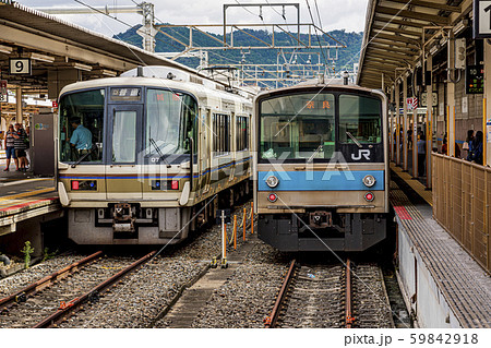 京都駅　奈良線　通勤電車 59842918