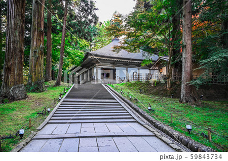 平泉　中尊寺　紅葉 59843734