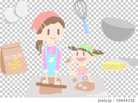 Making sweets with parents and children 59844336