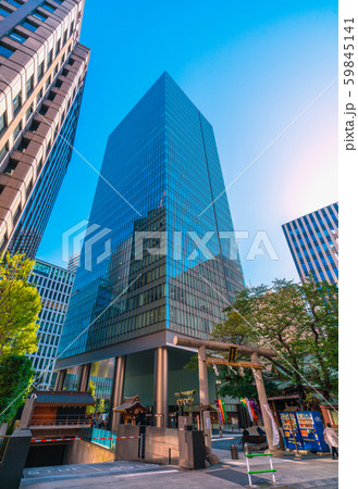 日本の東京都市景観 虎ノ門琴平タワーなどを望む 日本の東京都市景観 虎ノ門琴平タワーなどを望む 59845141