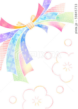 熨斗柄年賀状 熨斗柄年賀状 59845733