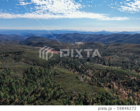 Pine Valley during dry fall season, California Pine Valley during dry fall season, California 59846272