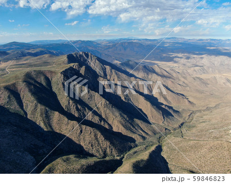 Laguna Mountains during dry fall season, California 59846823