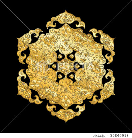 Eastern ethnic motif, traditional muslim ornament. 59846913