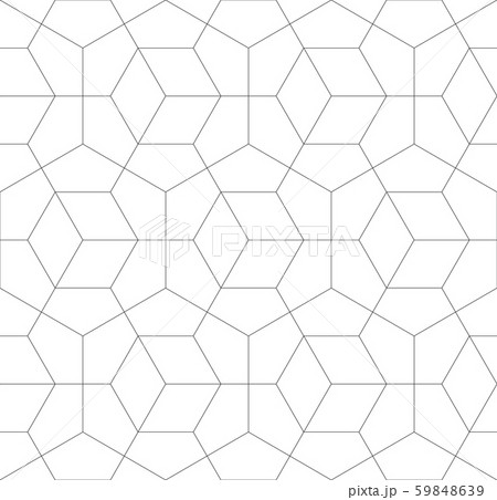 Abstract geometric seamless linear pattern. 59848639