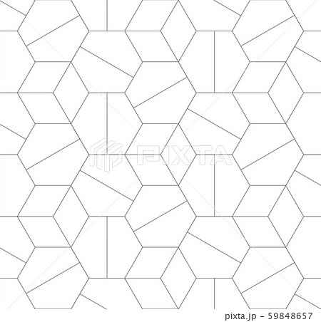 Abstract geometric seamless linear pattern. 59848657