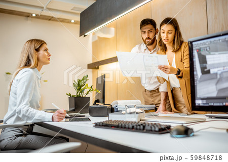 People working in the office 59848718