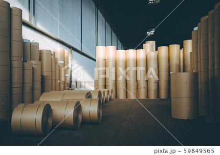 storage paper carton paper factory many bobbin 59849565