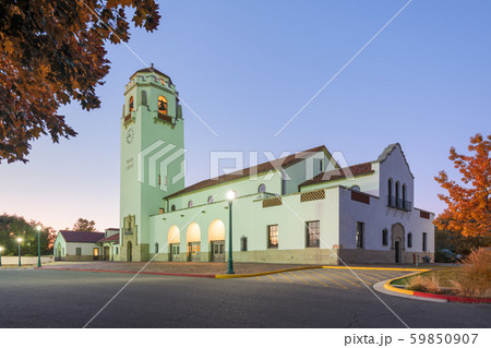 Boise Depot on an Autumn Twilight Boise Depot on an Autumn Twilight 59850907