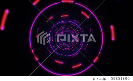 Pink and purple abstract light circles seamless looping 59851390