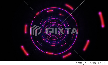 Pink and purple abstract light circles seamless looping 59851402