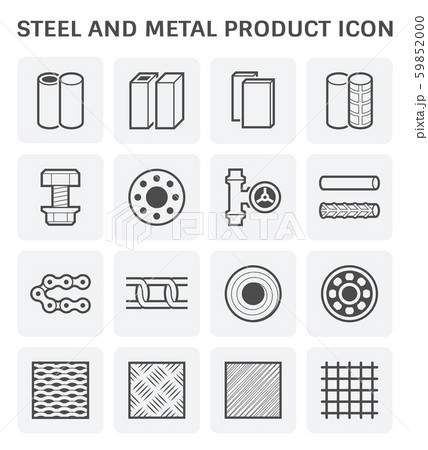 steel metal icon 59852000