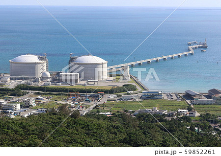 沖縄県中頭郡にある吉の浦火力発電所 59852261