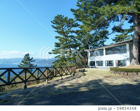 冬晴れの真鶴岬とケープ真鶴 59854348