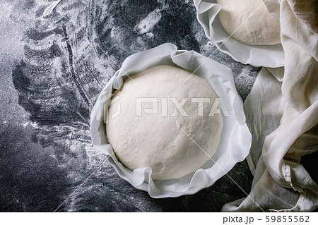 Fresh bread dough 59855562
