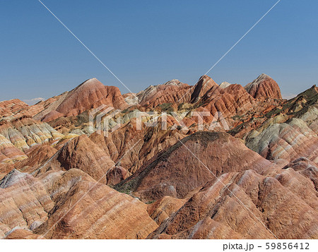 中国 甘粛省 張掖 七彩丹霞景区 / Zhangye Qicai Danxia Geopark 59856412