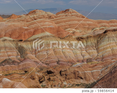 中国 甘粛省 張掖 七彩丹霞景区 / Zhangye Qicai Danxia Geopark 59856414