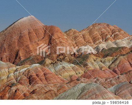 中国 甘粛省 張掖 七彩丹霞景区 / Zhangye Qicai Danxia Geopark 59856416