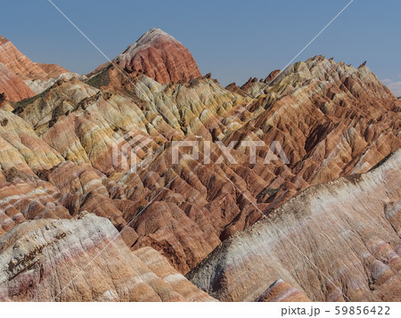 中国 甘粛省 張掖 七彩丹霞景区 / Zhangye Qicai Danxia Geopark 59856422