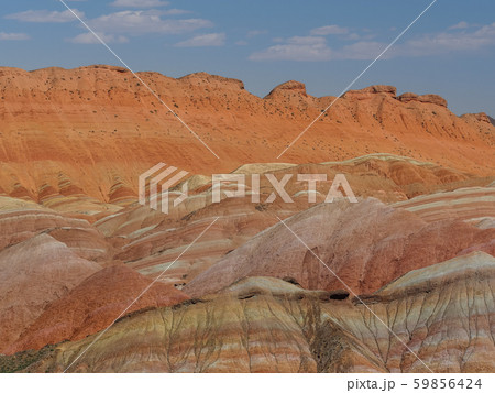 中国 甘粛省 張掖 七彩丹霞景区 / Zhangye Qicai Danxia Geopark 59856424