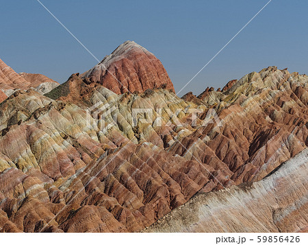中国 甘粛省 張掖 七彩丹霞景区 / Zhangye Qicai Danxia Geopark 59856426