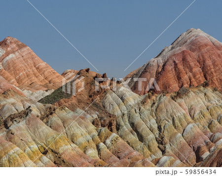 中国 甘粛省 張掖 七彩丹霞景区 / Zhangye Qicai Danxia Geopark 59856434
