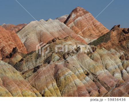 中国 甘粛省 張掖 七彩丹霞景区 / Zhangye Qicai Danxia Geopark 59856436