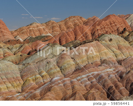 中国 甘粛省 張掖 七彩丹霞景区 / Zhangye Qicai Danxia Geopark 59856441