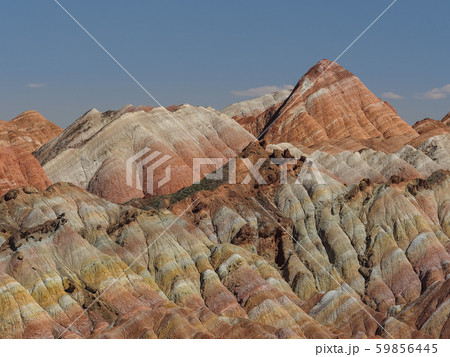 中国 甘粛省 張掖 七彩丹霞景区 / Zhangye Qicai Danxia Geopark 59856445