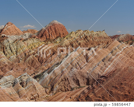 中国 甘粛省 張掖 七彩丹霞景区 / Zhangye Qicai Danxia Geopark 59856447