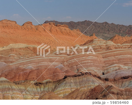 中国 甘粛省 張掖 七彩丹霞景区 / Zhangye Qicai Danxia Geopark 59856460