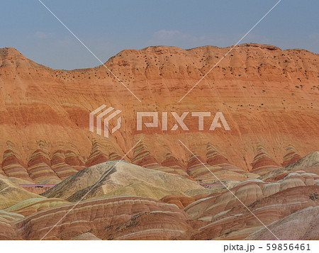 中国 甘粛省 張掖 七彩丹霞景区 / Zhangye Qicai Danxia Geopark 59856461