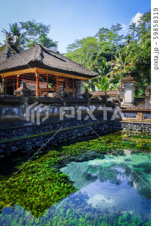 Pura Tirta Empul temple, Ubud, Bali, Indonesia 59858319