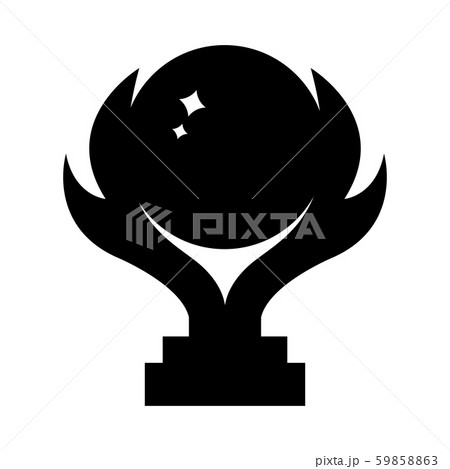 Vector winner trophy cup icon. Vector. Vector winner trophy cup icon. Vector. 59858863