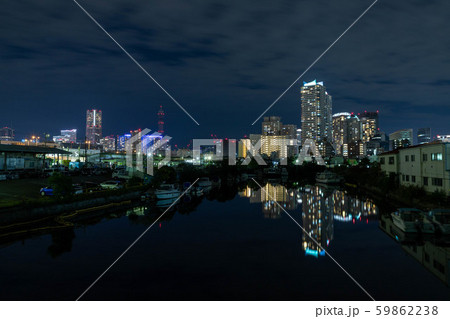 横浜の夜の横浜 59862238