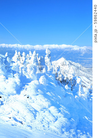 横手山の樹氷 59862440