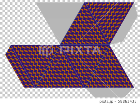 Development of regular hexahedron - Stock Illustration [59863433] - PIXTA