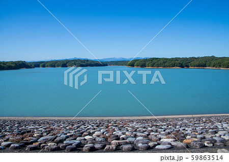 山口貯水池　狭山湖　狭山丘陵 59863514