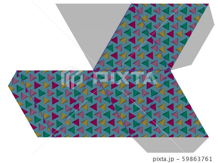 正六面体の展開図 59863761